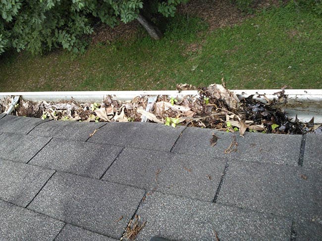 Cleaning Blocked Gutters in West Green